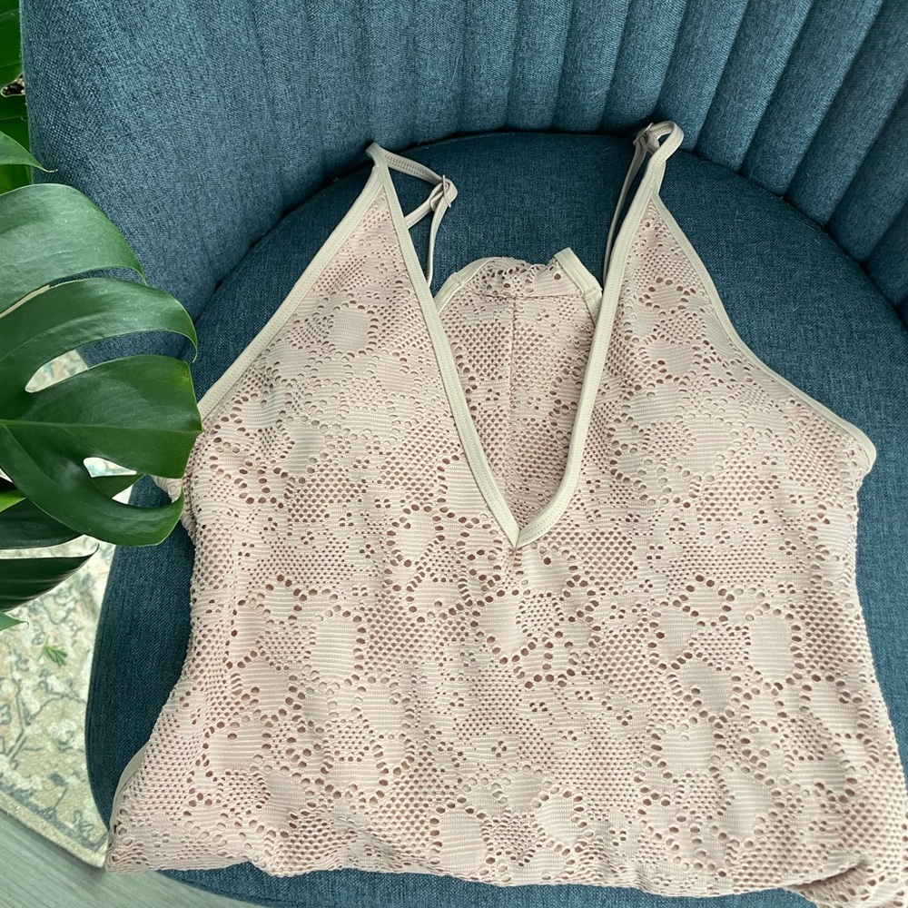 aerie plunge one piece bathing suit